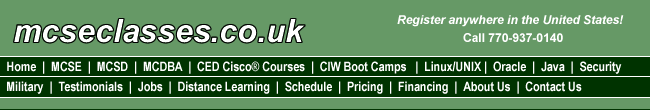 MCSE MCSD MCDBA Cisco CIW Linux Oracle Java Security
